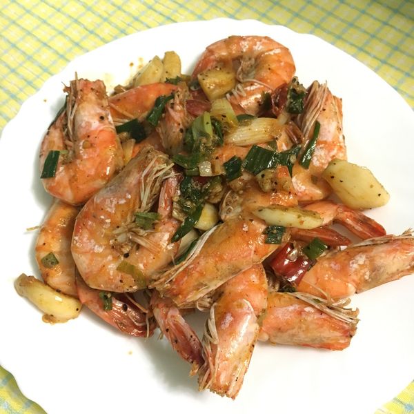 有夠香🐀𲰊香辣胡椒蝦》 : 楊小昕一起做