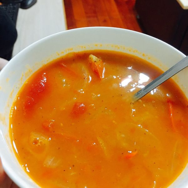 ♨️暖心鮮甜 番茄洋蔥濃湯：慢慢試著自己煮 一起做