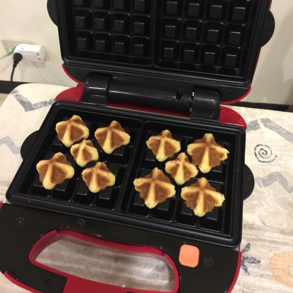 ［新手零失敗］用鬆餅粉就可以做的一口鬆餅 : 黃飄飄一起做