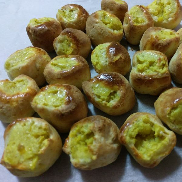 日式地瓜饅頭 : 阿鈞一起做