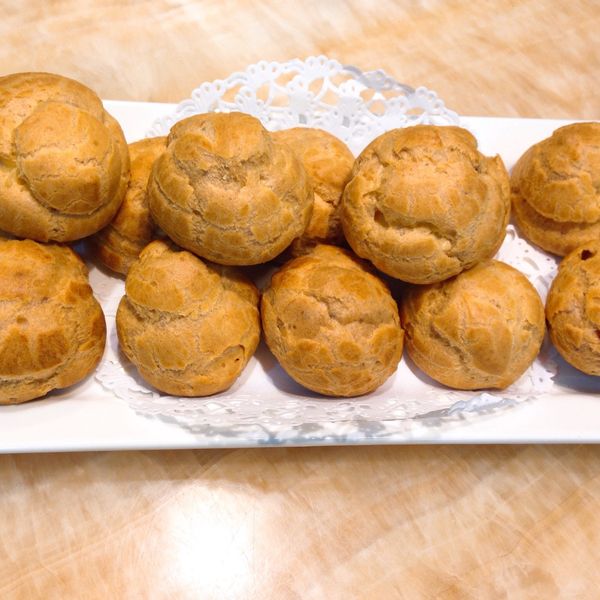 簡易鮮奶油泡芙:餐桌上的小食光 一起做