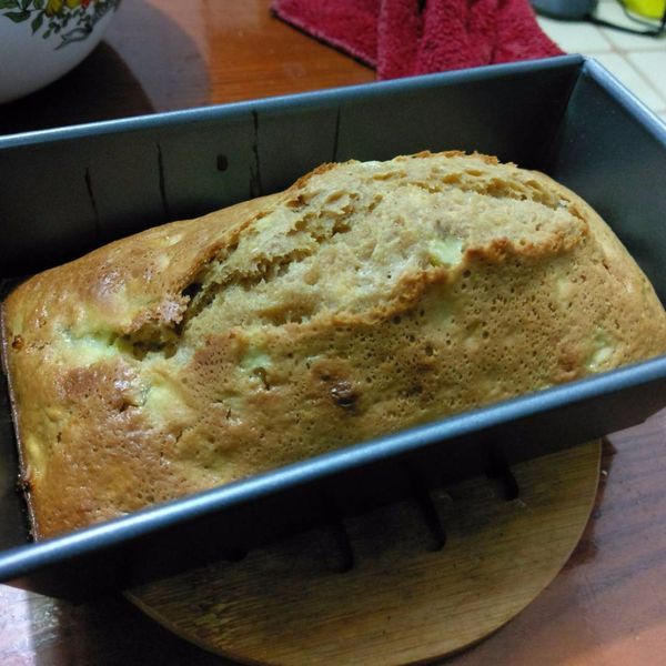 香蕉蛋糕～鬆餅粉做的喔：Chen YI Ting 一起做