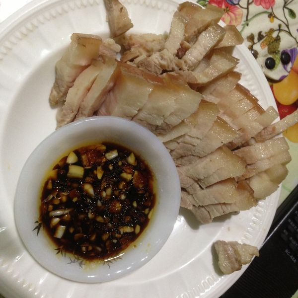 蒜泥白肉 : 詹觀萍一起做