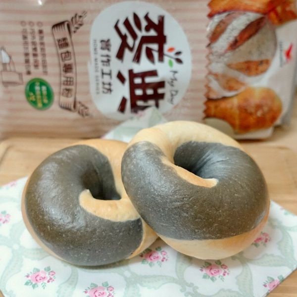 雙色貝果【麥典實作工坊麵包專用粉】 : Dolly Chen一起做