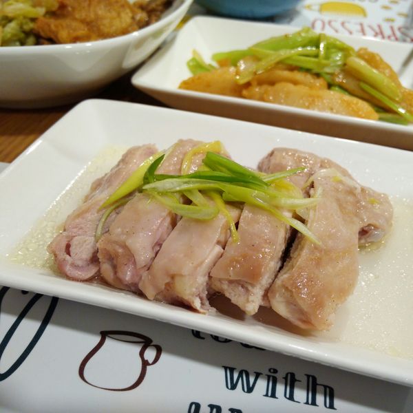 【電鍋】葱油雞：新手媳婦 一起做