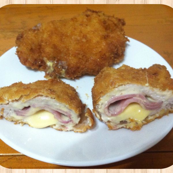 ღ小吟愛做菜ღ  藍帶起司豬排：Daisy  一起做