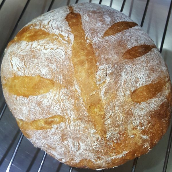 免揉歐式麵包 : 李小甄一起做