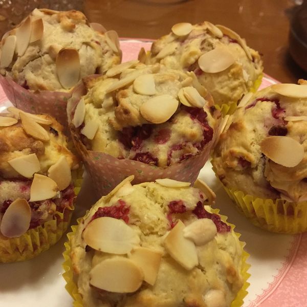 覆盆子白巧克力馬芬 : Annie  Shen一起做