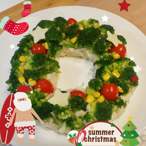 [阿妮塔♥yummy] 聖誕花圈。：Chiu 一起做