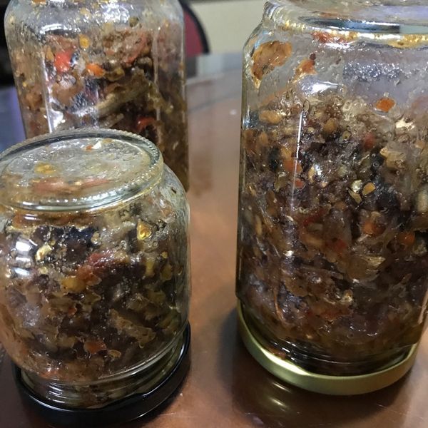 小魚乾辣椒醬：黃昱慈 一起做