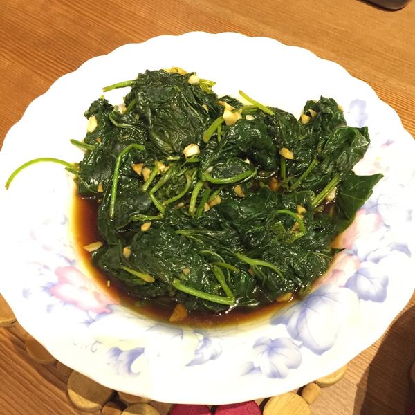 《快速出好菜》水煮地瓜葉 : Chi-Hsiu Chao一起做