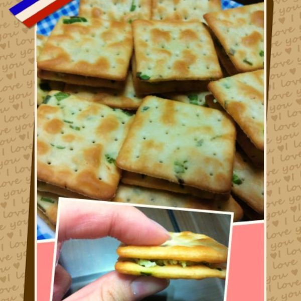 超夯~牛軋糖夾心餅乾 : Tiffany Lan一起做