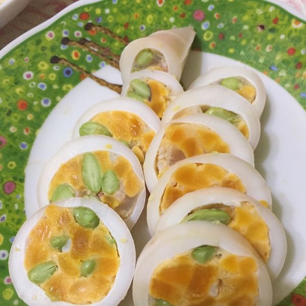 蛋黃中卷_電鍋料理 年菜冷盤：林品希 一起做