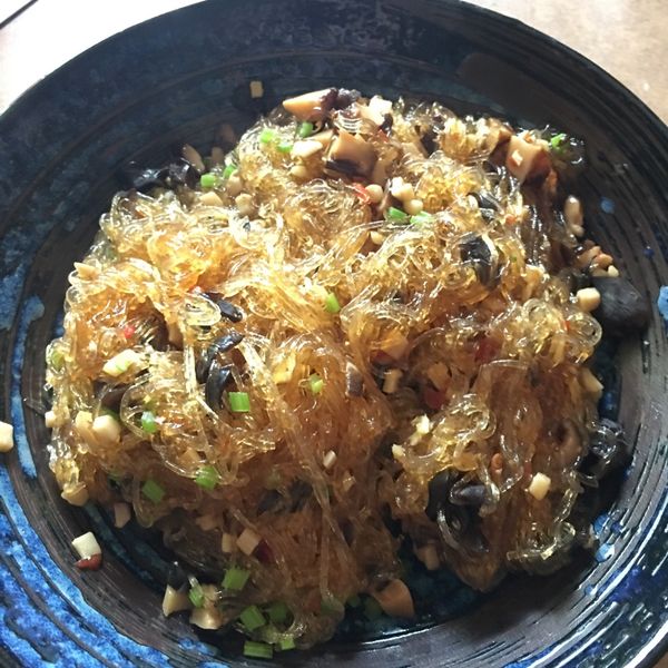 ♥憶柔蔬食♥香軟Q螞蟻上樹~可素食 : 簡睿睿一起做