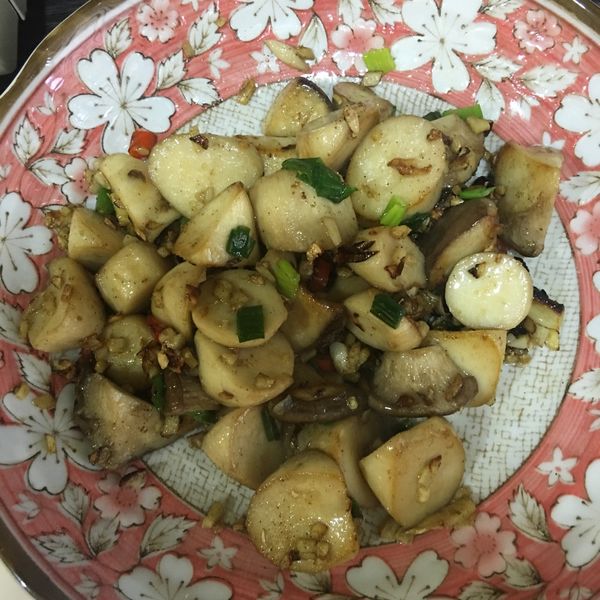 椒鹽杏鮑菇：沒耐性人妻 一起做