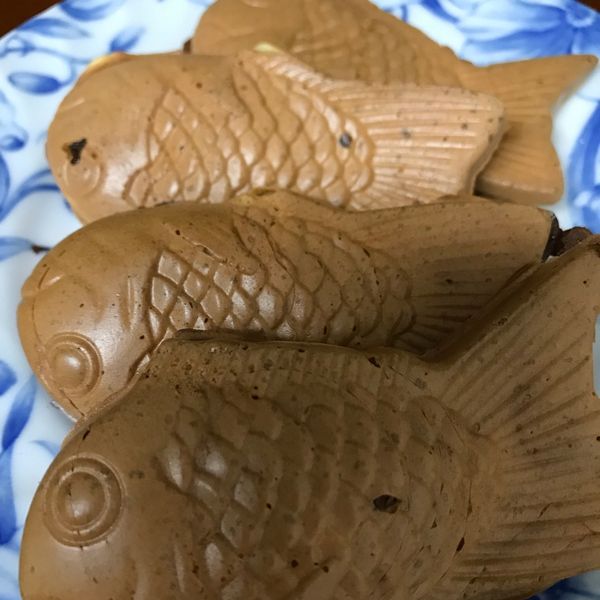自製鬆餅粉～「脆皮鯛魚燒（雞蛋糕）」 : 陳欣煦一起做