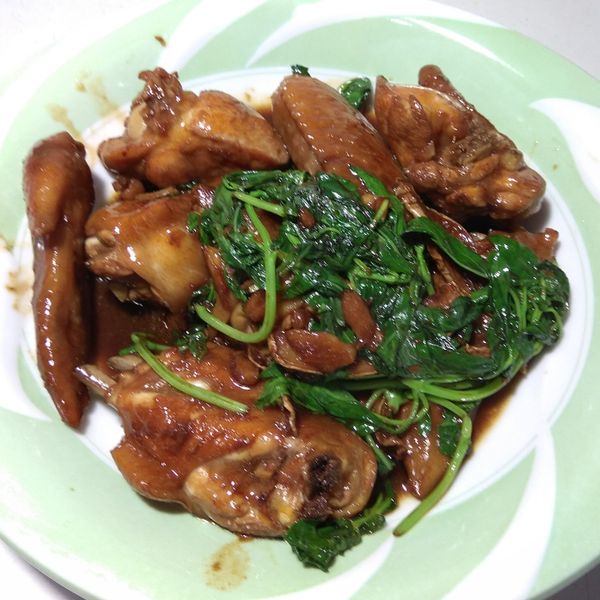 鹹香三杯雞翅杏鮑菇 : 張志偉一起做