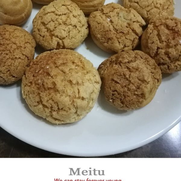 伯爵茶酥皮泡芙 : 許文文一起做