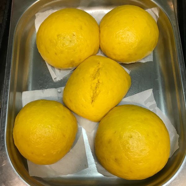 金黃南瓜饅頭 : Wan Lee一起做