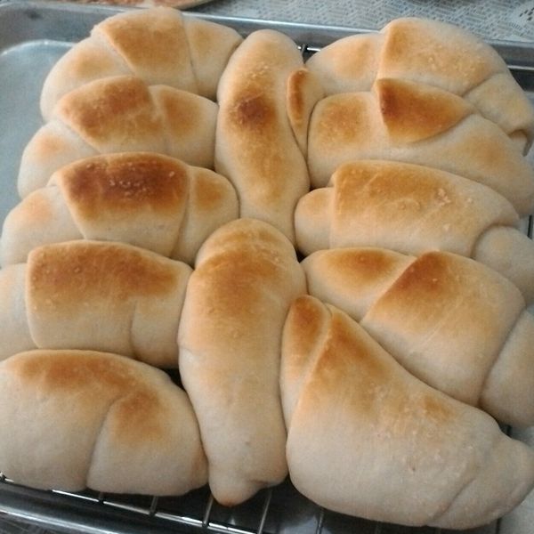 鹽之花可頌:豆媽咪 一起做