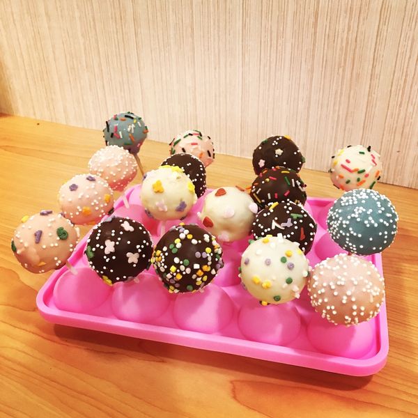 棒棒糖蛋糕 : 楊小涵一起做