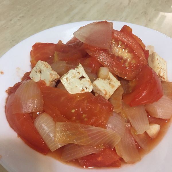 蕃茄炒豆腐～全素 : Mandy Tsai一起做