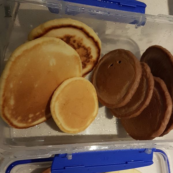 自製鬆餅粉--厚片鬆餅有訣竅 : 假的魚一起做