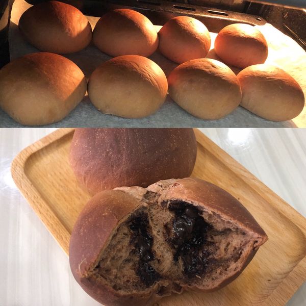 胖達人。黑眼豆豆~ 巧克力麵包。影片教學：黃意婷 一起做