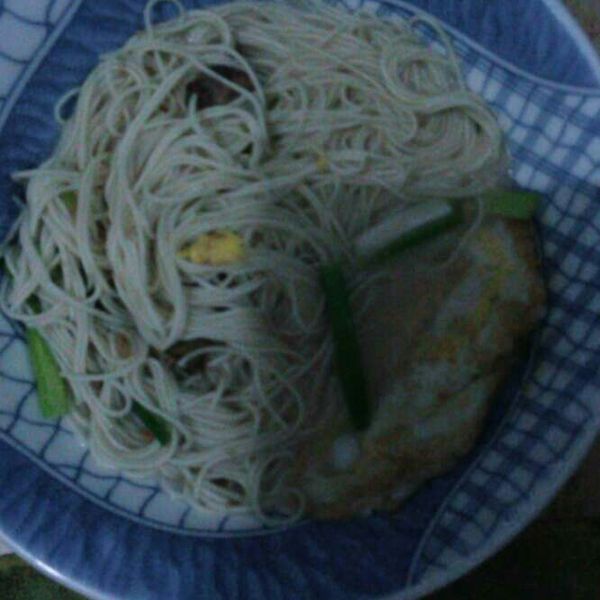 麻油雞蛋麵線 : 何家燕一起做