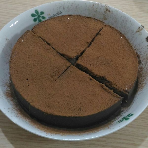 免烤香蕉巧克力蛋糕（6吋） : 小毓一起做