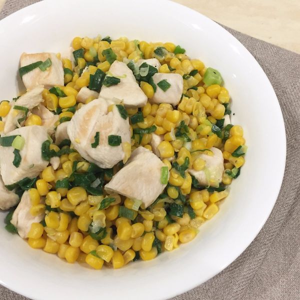 玉米雞丁 : 菜單研究所一起做