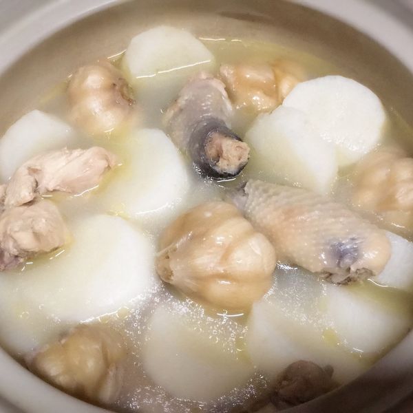 Mimi♥山藥大蒜雞湯：黃允妮 一起做