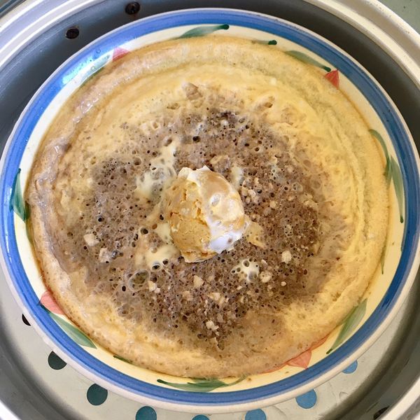 鹹蛋蒸肉餅 : QuinnYang一起做