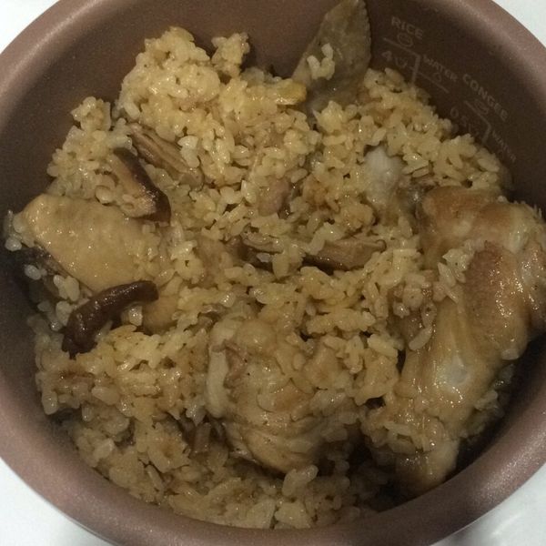 麻油香菇雞飯  【電鍋料理】 : Rita Tsai一起做