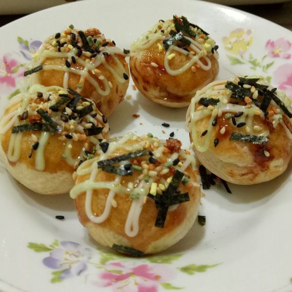 [阿妮塔♥yummy] 外脆內軟章魚燒：Greenbaking 一起做