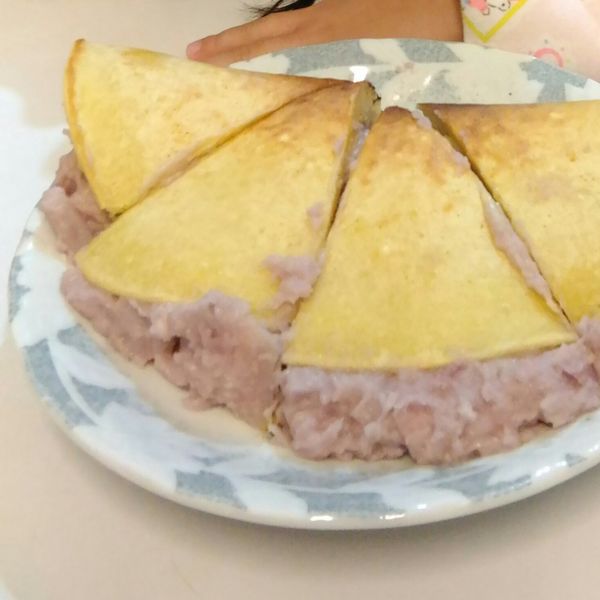 芋泥麥仔煎 /麵煎餅by零電視之家:我只是個學習者 一起做