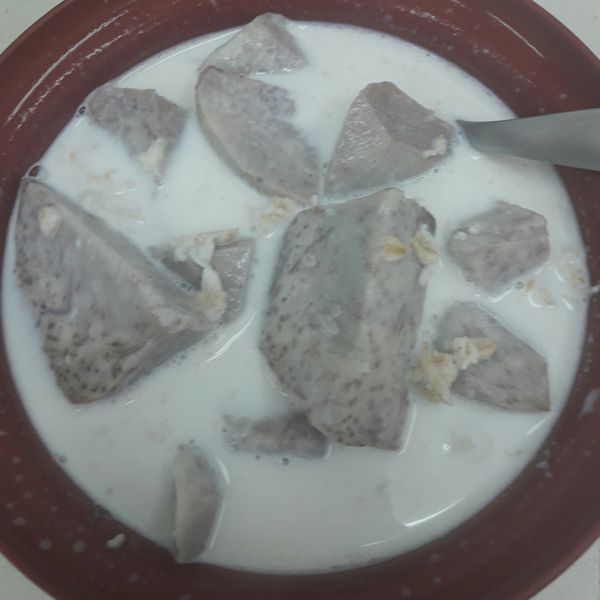 【瘦身高纖】芋頭燕麥粥 超飽足早餐食譜 : 余淑君一起做