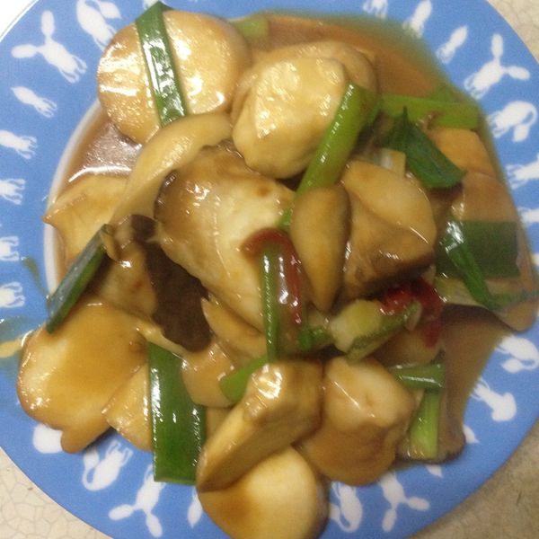 豆乳醬杏包菇：妮 一起做