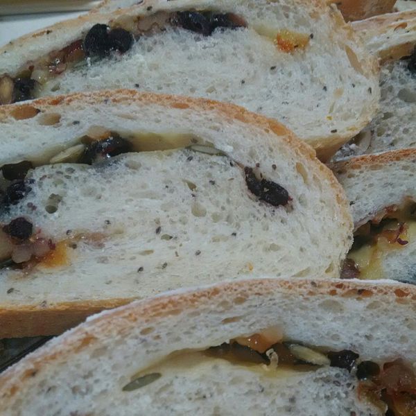 堅果乳酪麵包：淑華 一起做