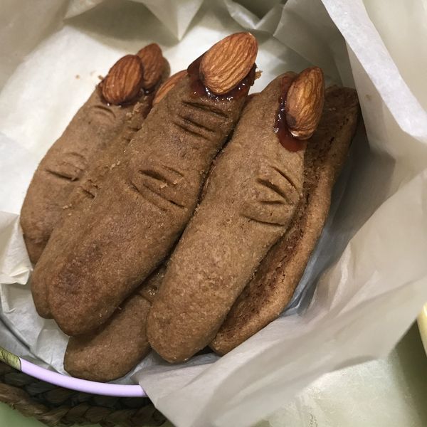 巫婆手指餅乾 Cookies:請嚐嚐看 一起做