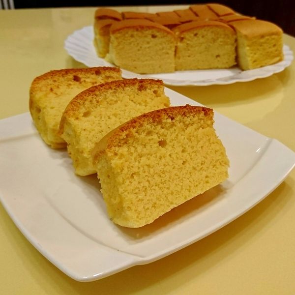 磅蛋糕模做戚風❤️（免倒扣）蜂蜜戚風蛋糕 : 療癒餐桌の食光一起做