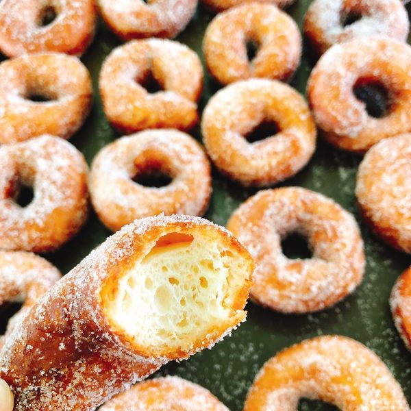 炸甜甜圈 : 巧一起做