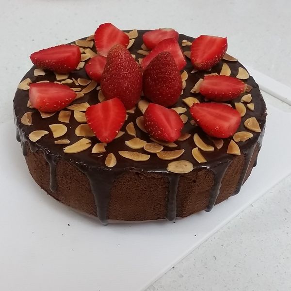 燙麵Q潤巧克力戚風：Celyn  一起做