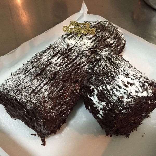 聖誕樹幹蛋糕：Alice 一起做