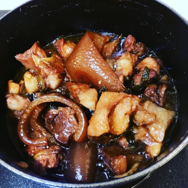 蘋果西打燉肉 : 施琬純一起做