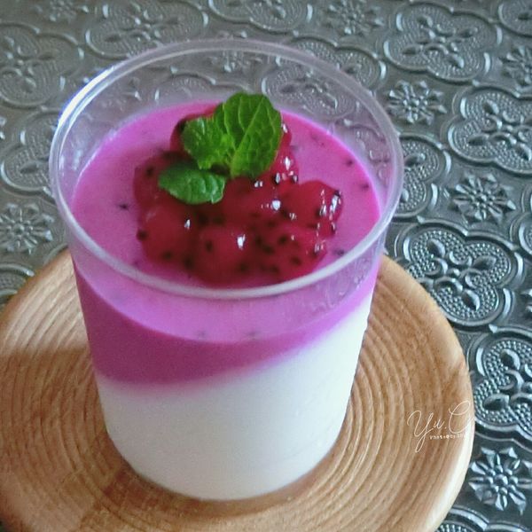 [阿妮塔♥sweet] 雙色芒果奶酪。 : ChengYu一起做