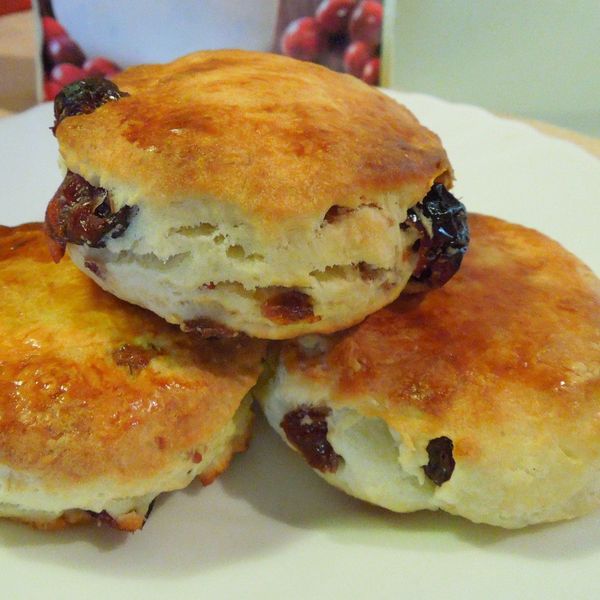 蔓越莓司康cranberry scone：晶晶 一起做
