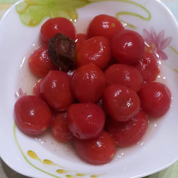 梅漬小番茄：邱麗玉 一起做