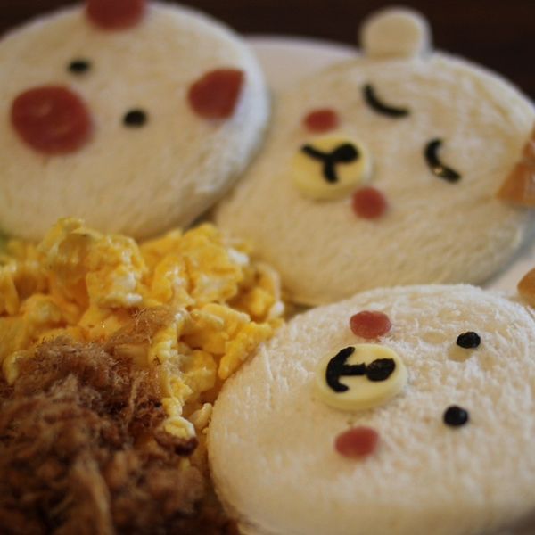 【親子食堂】熊熊三明治♫~♪ : 吳佳諭一起做