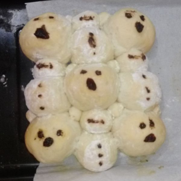 記憶裡的滋味：雞蛋牛奶小餐包 : Eva Wang一起做